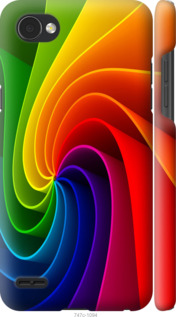 Чехол Радужный вихрь для LG Q6