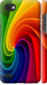 Чехол Радужный вихрь для LG Q6 Prime M700