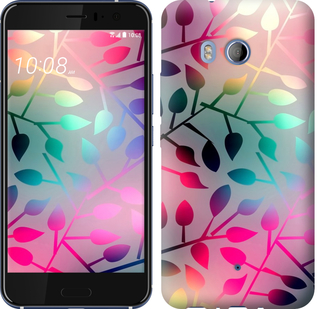 

Чехол Листья для HTC U11 687724