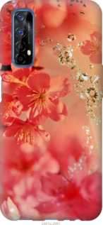 

Чехол Розовые цветы для Realme 7 1146515