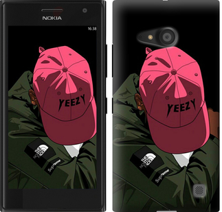 

Чохол logo de yeezy на Nokia Lumia 730 630506