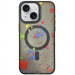 Чохол TPU+PC Flush with Magnetic Safe на Apple iPhone 14 (6.1") (Titanium black)