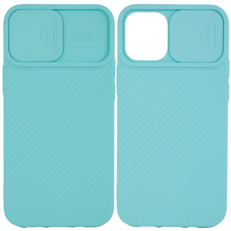 

Чохол Camshield Square TPU зі шторкою для камери на Apple iPhone 12 mini (5.4") (Бірюзовий) 1108684