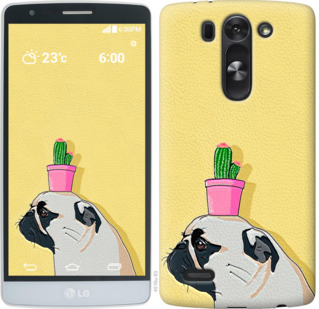 

Чохол Мопс з кактусом на LG G3s D724 795560