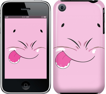 Чехол Розовый монстрик для iPhone 3Gs