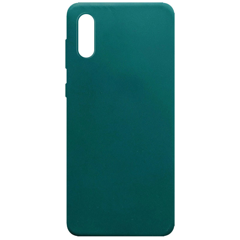 

Силіконовий чохол Candy на Samsung Galaxy A02 (Зелений / Forest green) 1114438