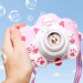 Фотокамера-генератор мильних бульбашок 1001 Kitty Children's camera (Pink) в магазині vchehle.ua
