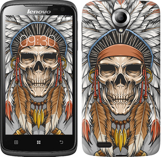 

Чехол Череп индейца для Lenovo S820 641073