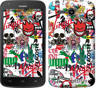 

Чехол Many different logos для Huawei Ascend Y600 638175