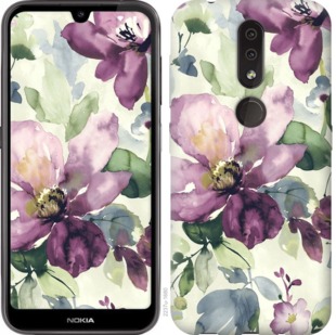 

Чохол Квіти аквареллю на Nokia 4.2 763043