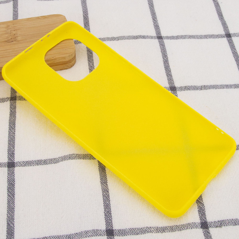 Фото Силиконовый чехол Candy для Xiaomi Mi 11 (Желтый) в магазине vchehle.ua