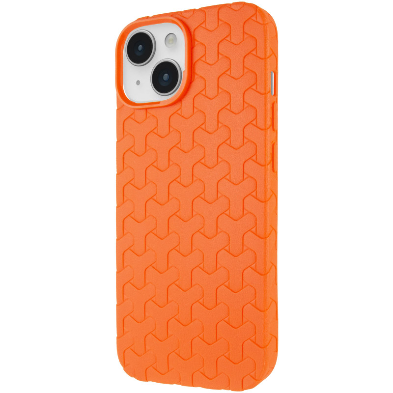 Чохол TPU Weaving на Apple iPhone 12 Pro / 12 (6.1") (Orange)