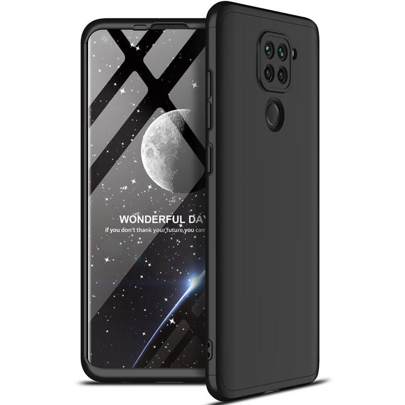 

Пластиковая накладка GKK LikGus 360 градусов (opp) для Xiaomi Redmi 10X (Черный) 931785