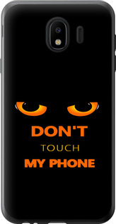 Чехол Don't touch the phone для Samsung Galaxy J4 2018