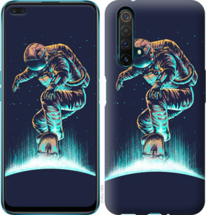 

Чохол Космонавт на скейтборді на Realme X50 920886