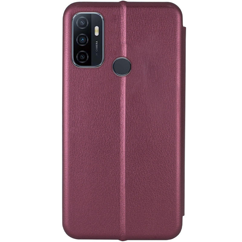 

Шкіряний чохол (книжка) Classy для OPPO A32 (Бордовий) 1108279