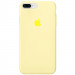 Чохол Silicone Case Full Protective (AA) на Apple iPhone 7 plus / 8 plus (5.5") (Жовтий / Mellow Yellow)