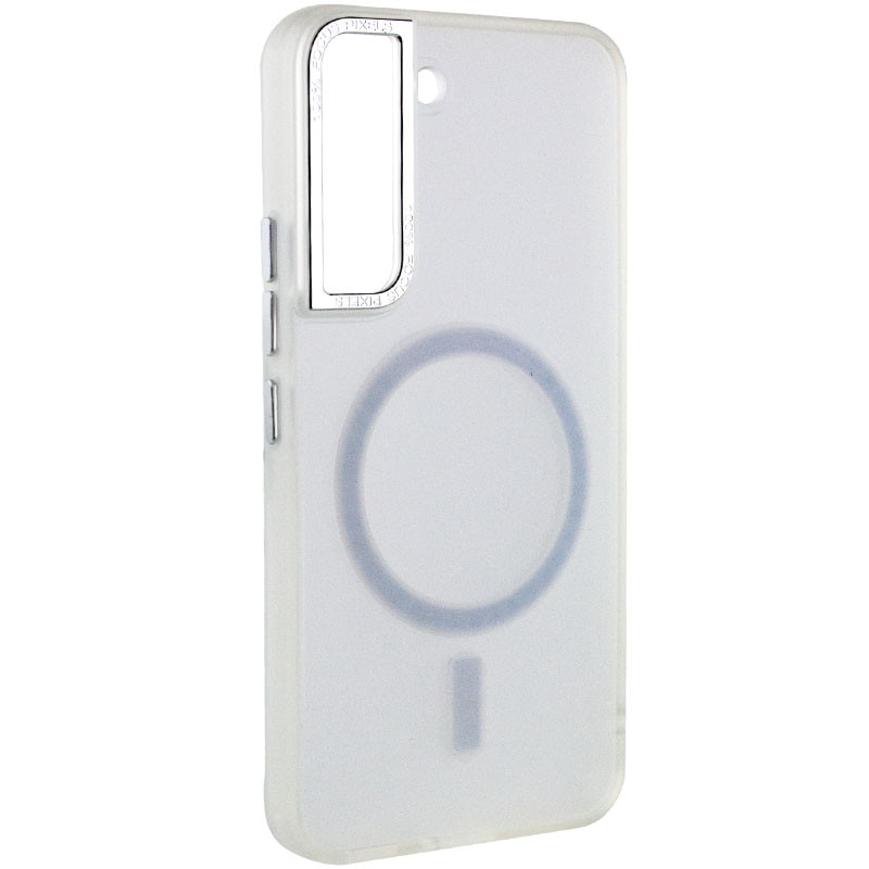 Чохол TPU Lyon frosted with Magnetic Safe на Samsung Galaxy S22+ (White)