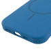 Купить Чехол Silicone Case Full Protective (AA) NO LOGO with Magnetic Safe для Apple iPhone 14 (6.1") (Синий / Denim Blue) на vchehle.ua