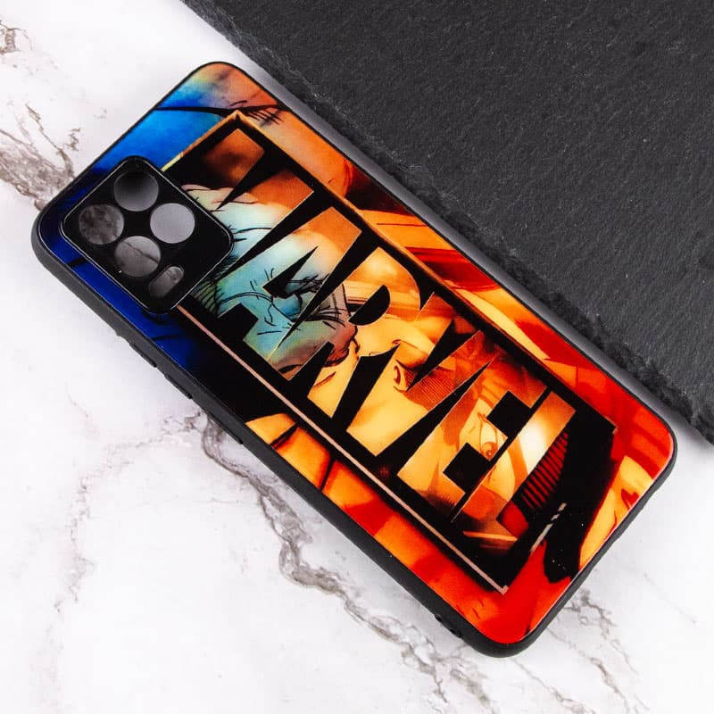 Фото TPU+Glass чохол Diversity на Realme 8 / 8 Pro (Marvel) в маназині vchehle.ua