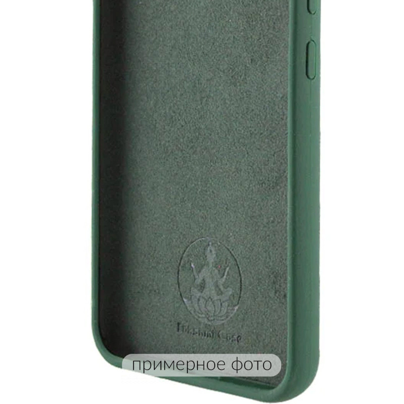 Фото Чехол Silicone Cover Lakshmi Full Camera (AAA) для Motorola Moto G15 4G (Зеленый / Cyprus Green) на vchehle.ua