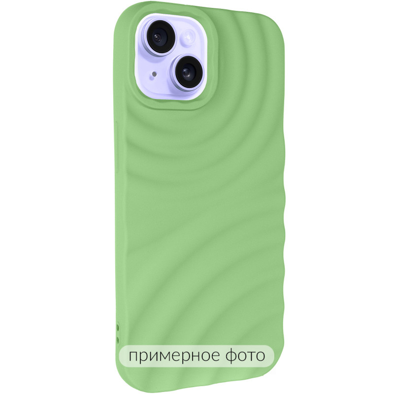 Чохол TPU MonoWave на Apple iPhone 15 (6.1") (Light Green)