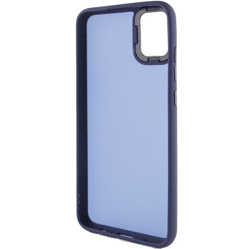 Фото Чехол TPU+PC Lyon Frosted для Samsung Galaxy A07 (Navy Blue) в магазине vchehle.ua