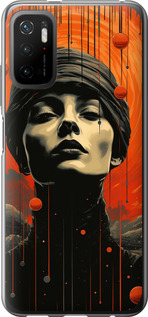 

Чехол Абстрактный портрет v2 для Xiaomi Redmi Note 10 5G 1631169