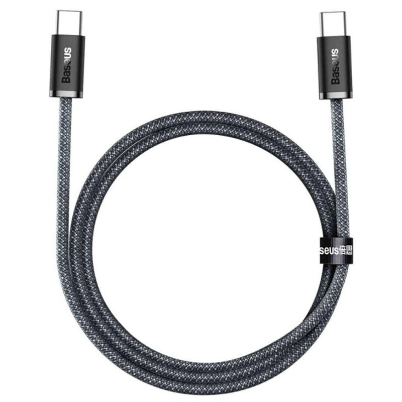 Фото Дата кабель Baseus Dynamic Series Type-C to Type-C 100W (1m) (CALD00020) (Slate Gray) на vchehle.ua