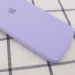 Фото Чохол Silicone Case Square Full Camera Protective (AA) на Apple iPhone XR (6.1") (Бузковий / Dasheen) на vchehle.ua