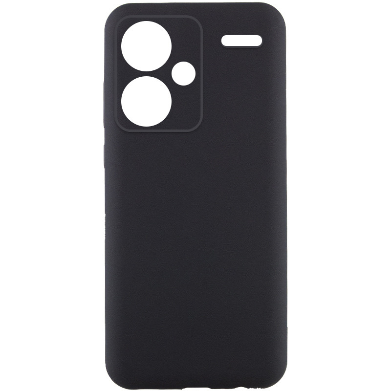 Чехол Silicone Cover Lakshmi Full Camera (AAA) для Xiaomi Redmi Note 13 Pro+ (Черный / Black)