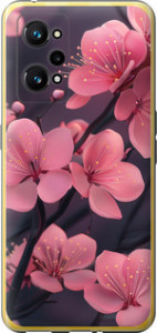 Чохол Пурпурна сакура на Realme GT Neo 3T