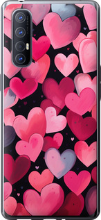 

Чехол Сердечки 4 для Oppo Reno 3 Pro 1646379