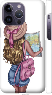 

Чохол Дівчина з картою на iPhone 14 Pro Max 1482586
