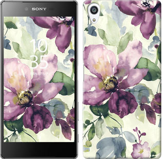 

Чехол Цветы акварелью для Sony Xperia Z5 Premium E6883 296649