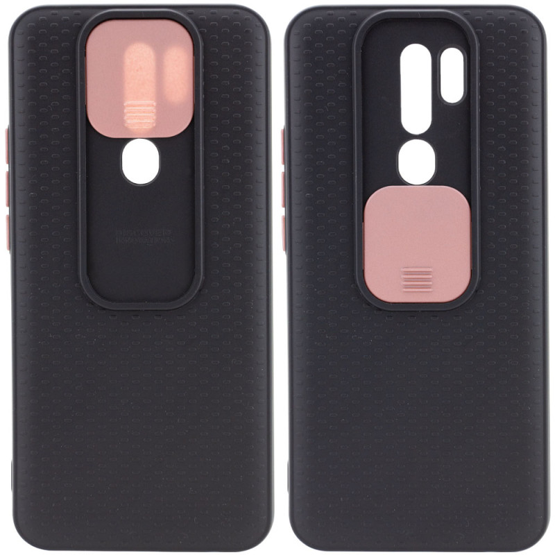 

Чохол Camshield Black TPU зі шторкою що захищає камеру на Xiaomi Redmi 9 (Чорний / Rose Gold) 931086