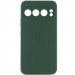 Чохол Silicone Cover Lakshmi Full Camera (AAA) with Logo на Google Pixel 9 Pro XL (Зелений / Cyprus Green)