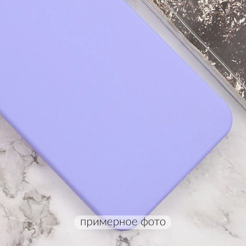 Фото Чохол Silicone Cover Lakshmi Full Camera (AAA) на Xiaomi Redmi A5 / Poco C71 (Бузковий / Dasheen) на vchehle.ua