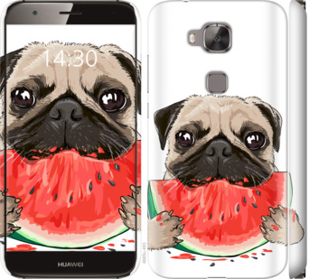 

Чехол Мопс и арбуз для Huawei GX8 843864