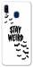 Чехол Stay Weird для Galaxy A20 (2019)