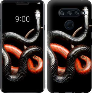 

Чохол Червоно-чорна змія на чорному тлі на Sony Xperia 10 Plus I4213 782224