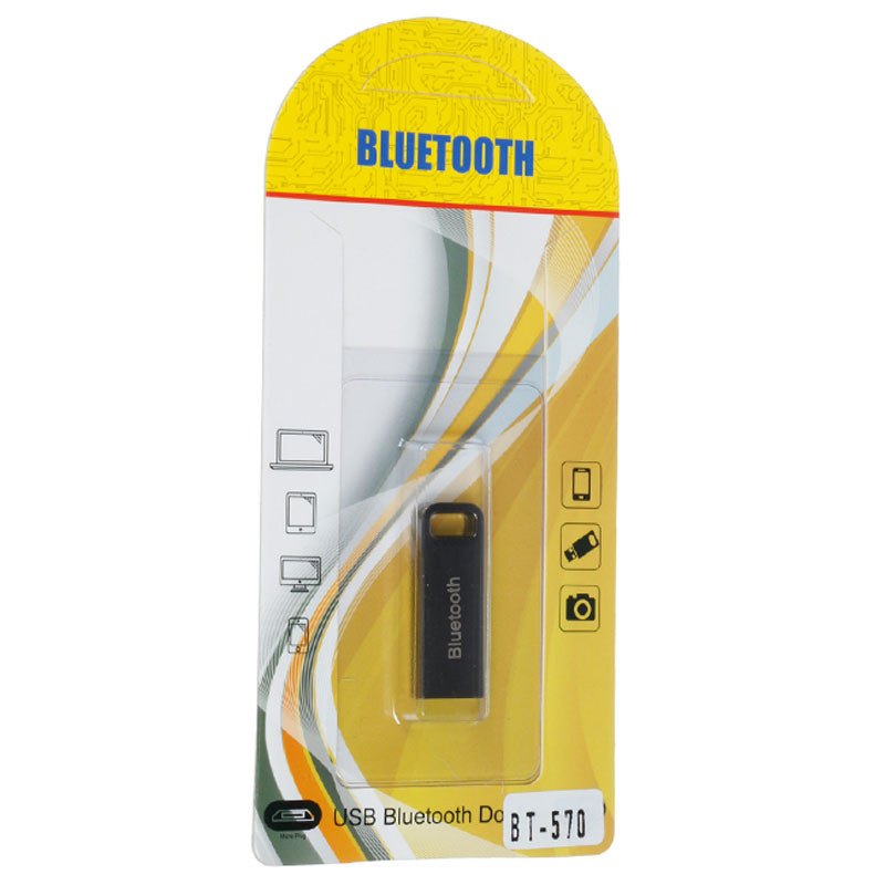 Фото Bluetooth адаптер Dongle BT570 (Имитация флешки с музыкой) (Серый) на vchehle.ua