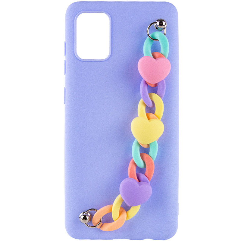 

Чохол Chained Heart з підвісним ланцюжком на Samsung Galaxy A31 (Блакитний) 1187001