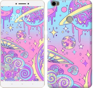 Чехол Розовая галактика для Xiaomi Mi Max