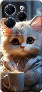 Чехол White cat для Infinix Hot 40 Pro