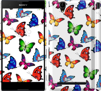 

Чохол Барвисті метелики на Sony Xperia T2 Ultra Dual D5322 881384