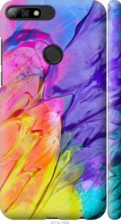 

Чохол Різнокольорові фарби для Huawei Y7 Prime (2018) 968761