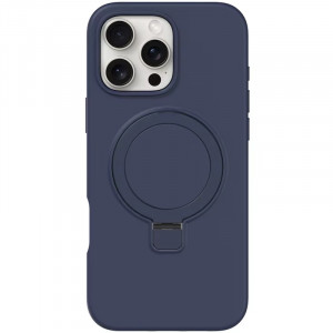 Чехол Silicone Case Full Protective NO LOGO with Ring для Apple iPhone 16 Pro (6.3")