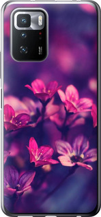 

Чохол Пурпурні квіти на Xiaomi Redmi Note 10 Pro 5G 1694817
