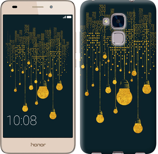 

Чехол Иллюстрация ночного города для Huawei GT3 592447